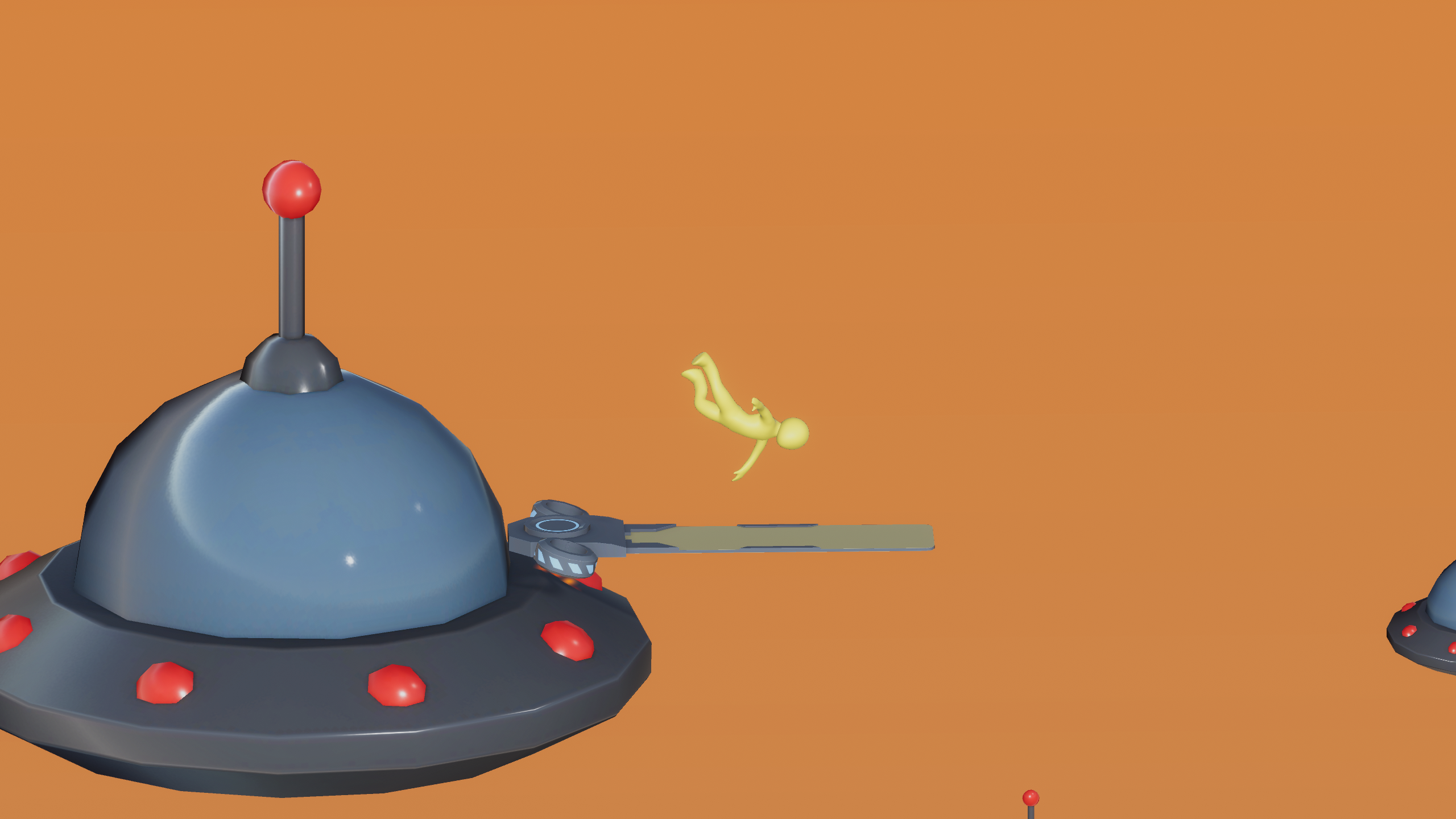 Bouncing off UFO